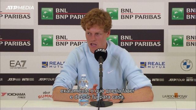 Jannik Sinner e a suspensão por doping: «No início estava um pouco confuso...»