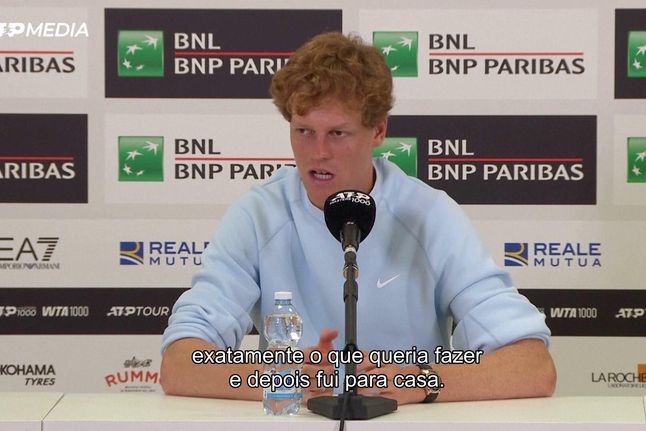 Jannik Sinner e a suspensão por doping: «No início estava um pouco confuso...»