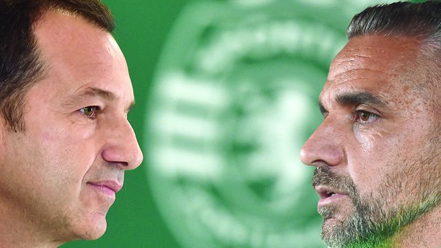 Rui Borges está de férias mas tem estado em contacto com Frederico Varandas  (Fotomontagem A BOLA)