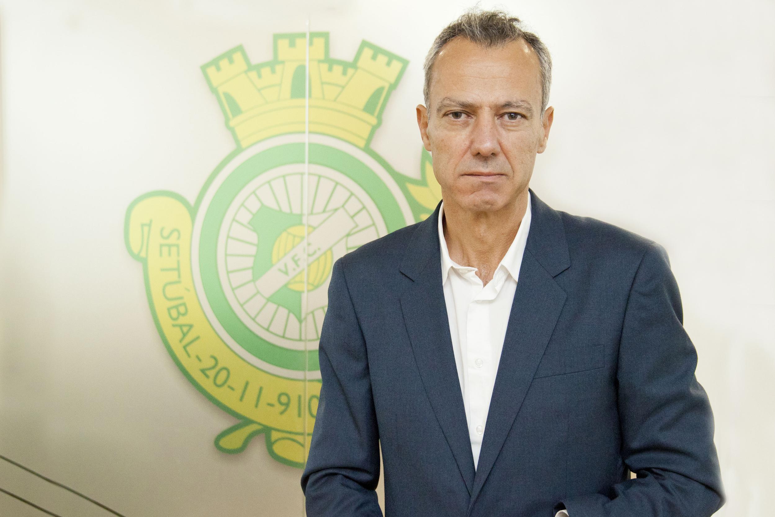 O presidente dos sadinos, Francisco Alves Rito - Foto: Vitória de Setúbal