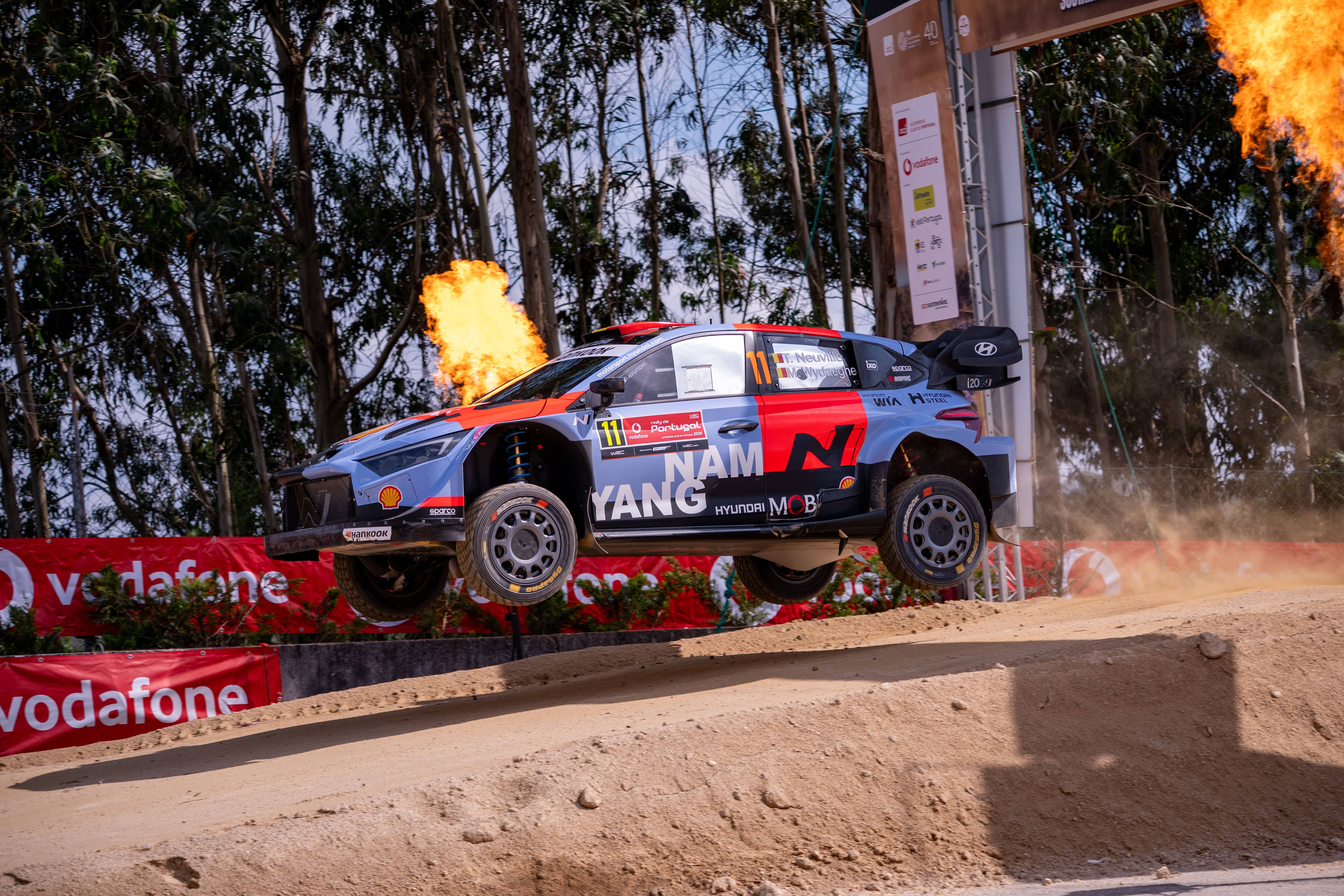 Rali de Portugal: Neuville mais rápido no 'shakedown' | A Bola
