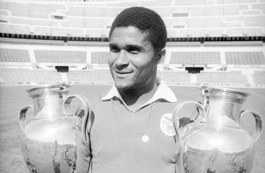 21.º: Eusébio (Benfica), 56 golos - Foto: ASF
