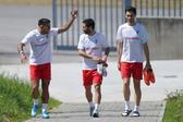 João Moutinho     no treino desta quarta-feira na Pedreira (foto Hugo Delgado/LUSA)