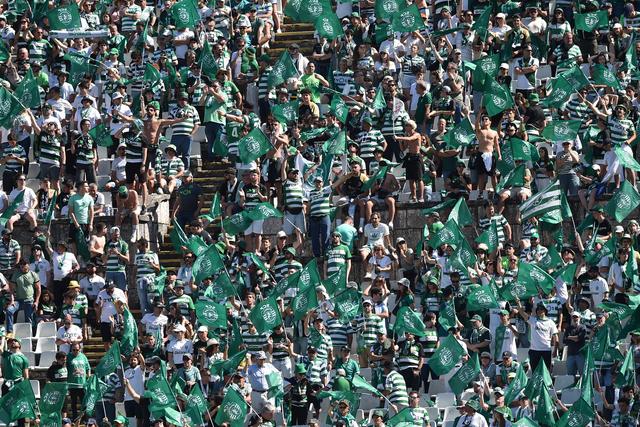 Sportinguista promete grande apoio no Jamor - Foto: MIGUEL NUNES