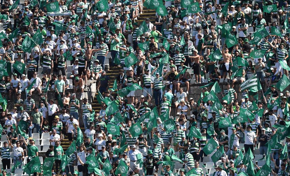 Sportinguista promete grande apoio no Jamor - Foto: MIGUEL NUNES