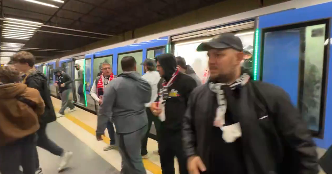 Caos no Metro de Munique