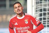 Franjo Ivanovic foi contratado ao St. Gilloise no último verão e tem contrato com o Benfica até 2030 — Foto: Carlos Vidigarl Jr./Kapta+