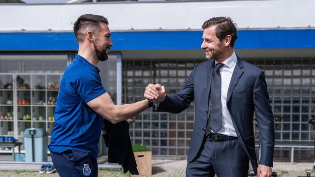 Sintonia entre Francesco Farioli e Villas-Boas decisiva para o sucesso dos dragões — Foto: FC Porto