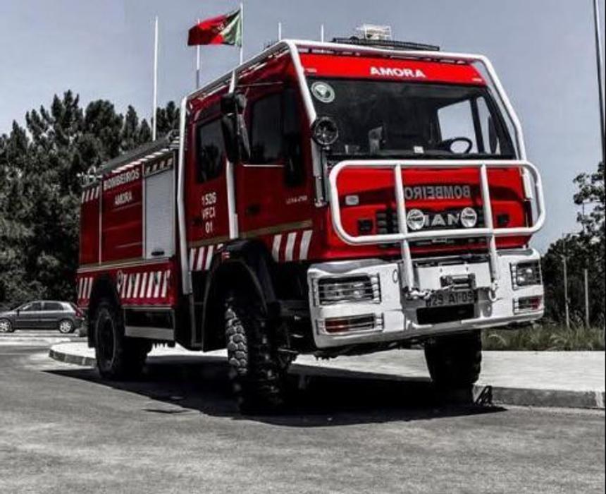 Bombeiros da Amora/Facebook