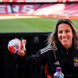 Lúcia Alves foi a porta-voz do plantel encarnado - Foto: Mariana Tenório