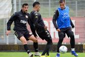 Treino do Nacional no Campo do Centenário. -Foto: CD NACIONAL