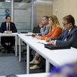Reinaldo Teixeira, Pedro Proença, Pedro Dias, Margarida Balseiro Lopes e Luís Neves (foto: FPF)