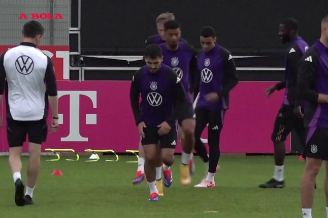 Não se joga a feijões: Alemanha prepara jogo particular frente à Grécia