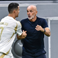 Cristiano Ronaldo com Stefano Pioli