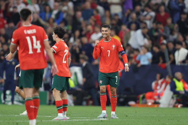 Cristiano Ronaldo marcou na vitória de Portugal diante da Alemanha