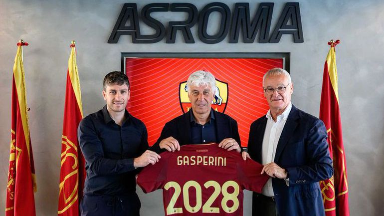 Oficial: Gian Piero Gasperini assina com a Roma até 2028