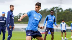 FC Porto: atração no treino matinal