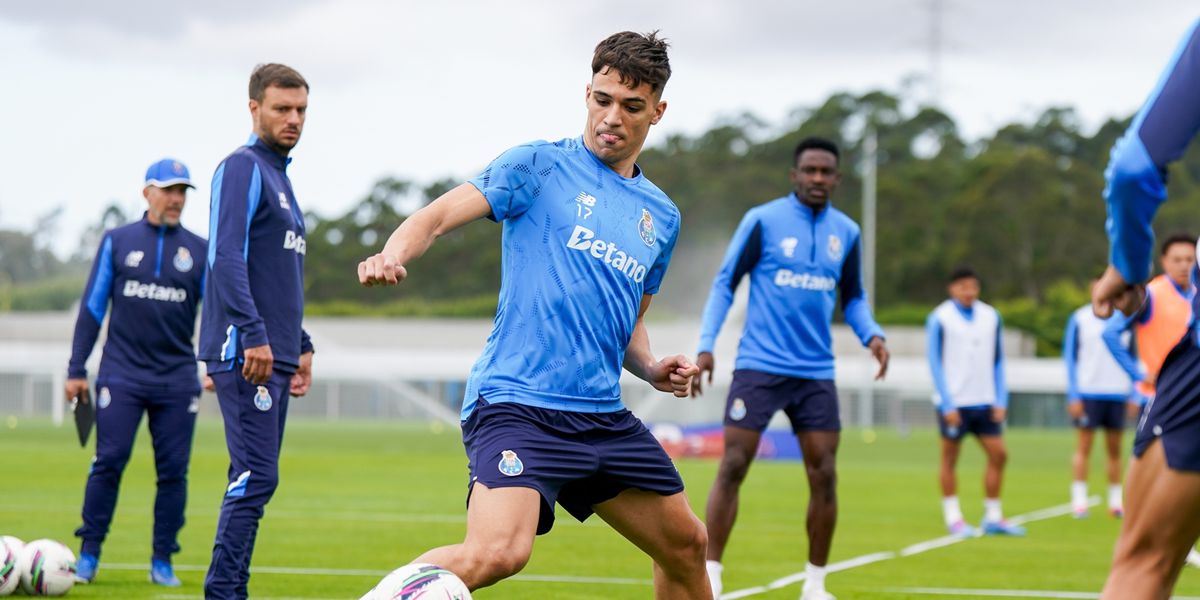 FC Porto: atração no treino matinal