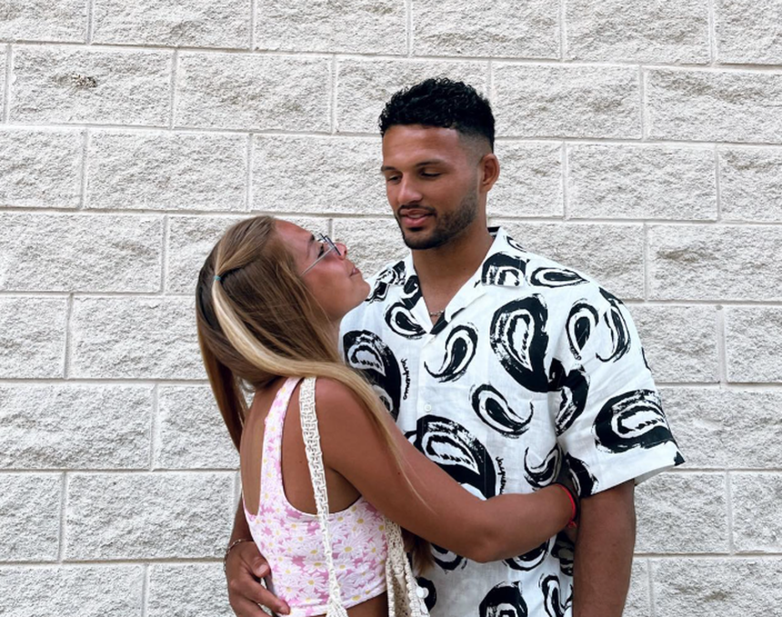Margarida Amaral Domingues e Gonçalo Ramos. Foto Gonçalo Ramos/Instagram