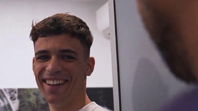 Anselmi dá as boas-vindas a Gabri Veiga (vídeo)