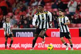 Soumaré, médio defensivo do Nacional, no jogo com o Benfica, no Estádio da Luz
