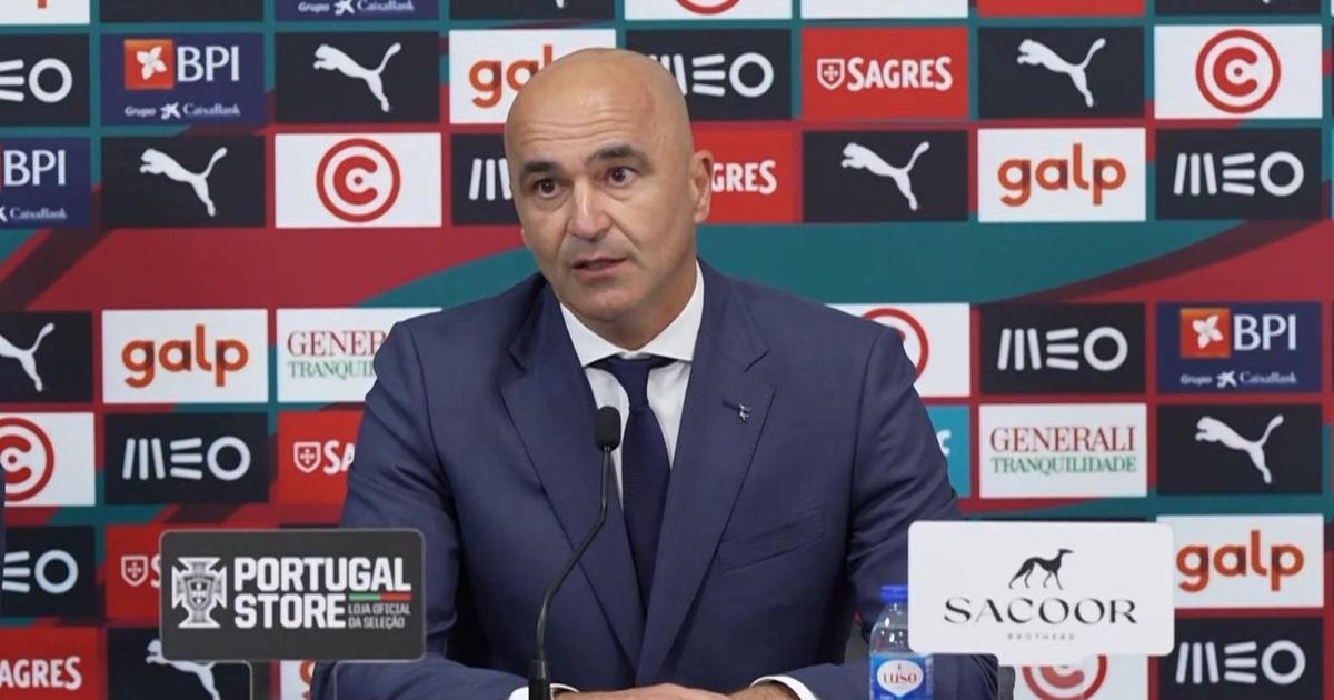 Problema físico? Roberto Martínez esclarece substituição de Ronaldo