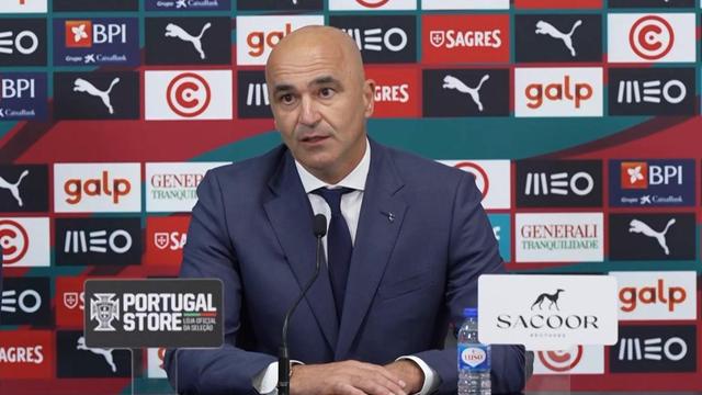 Problema físico? Roberto Martínez esclarece substituição de Ronaldo
