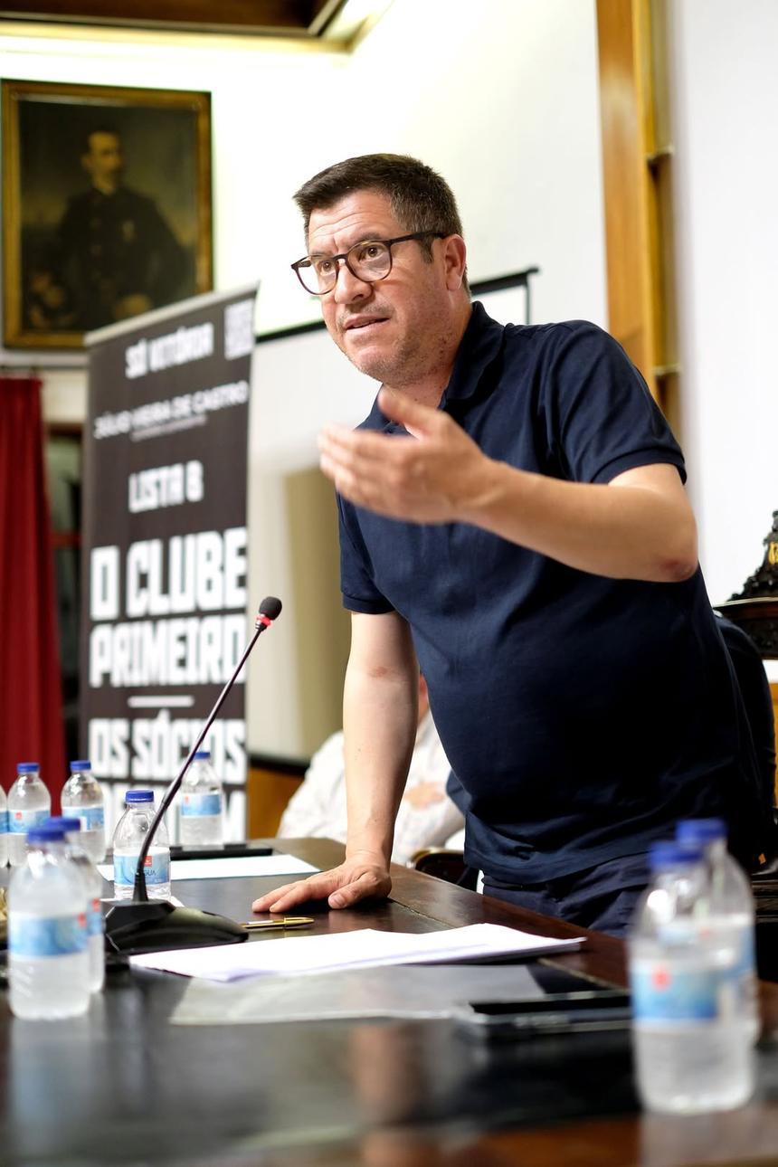 Júlio Vieira de Castro (Lista B) é um dos quatro candidatos à sucessão de António Miguel Cardoso na presidência do emblema vimaranense - Foto: D.R.
