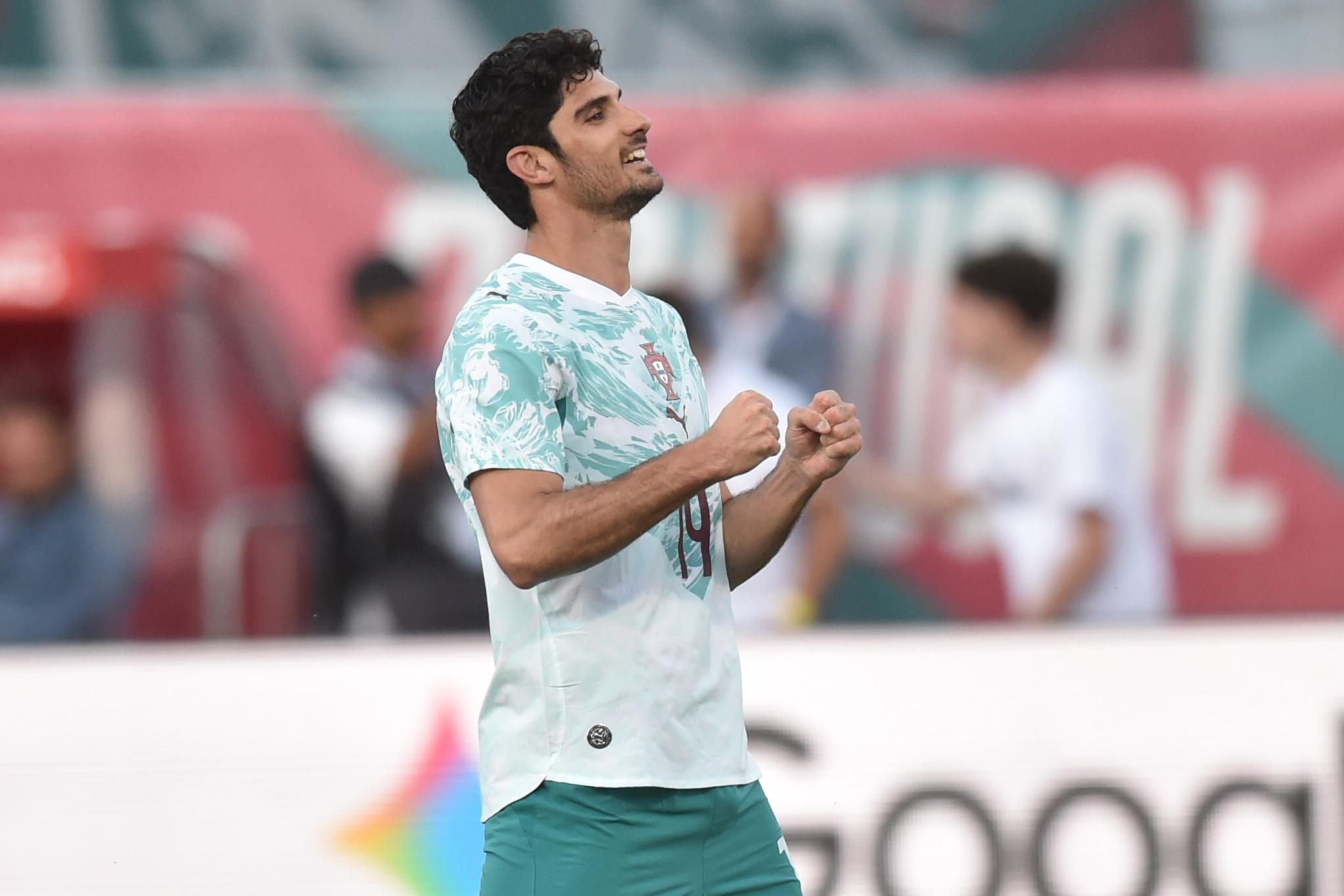 Gonçalo Guedes foi o melhor em campo no Portugal-Chile (foto: Miguel Nunes)