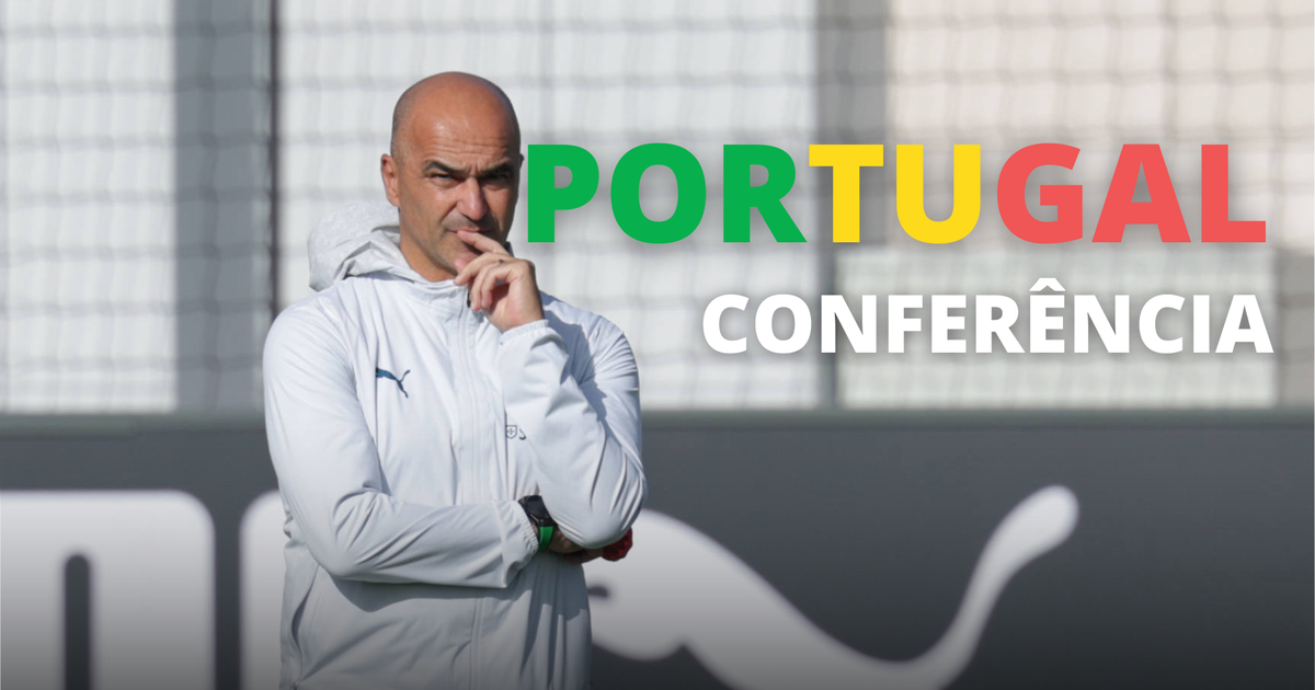 Siga em direto a conferência de imprensa de Roberto Martínez