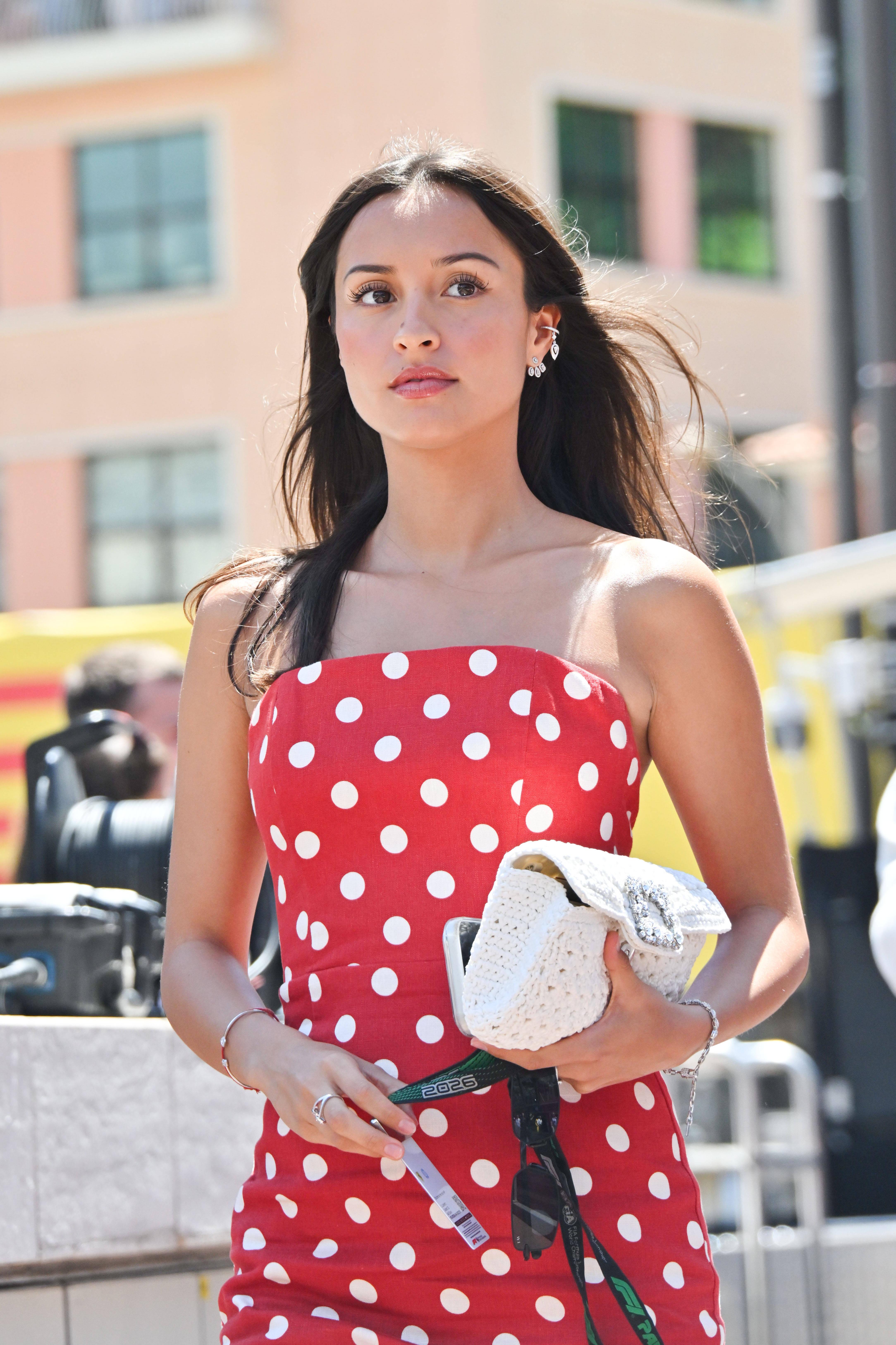 Alexandra Leclerc, mulher de Charles Leclerc