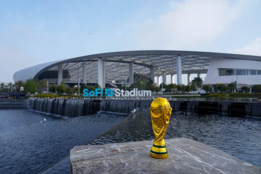 Estádio Sofi, em Los Angeles