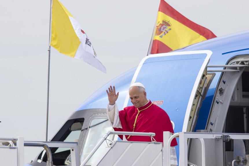 Papa Leão XIV visita Espanha