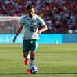 Bernardo Silva em ação frente ao Chile