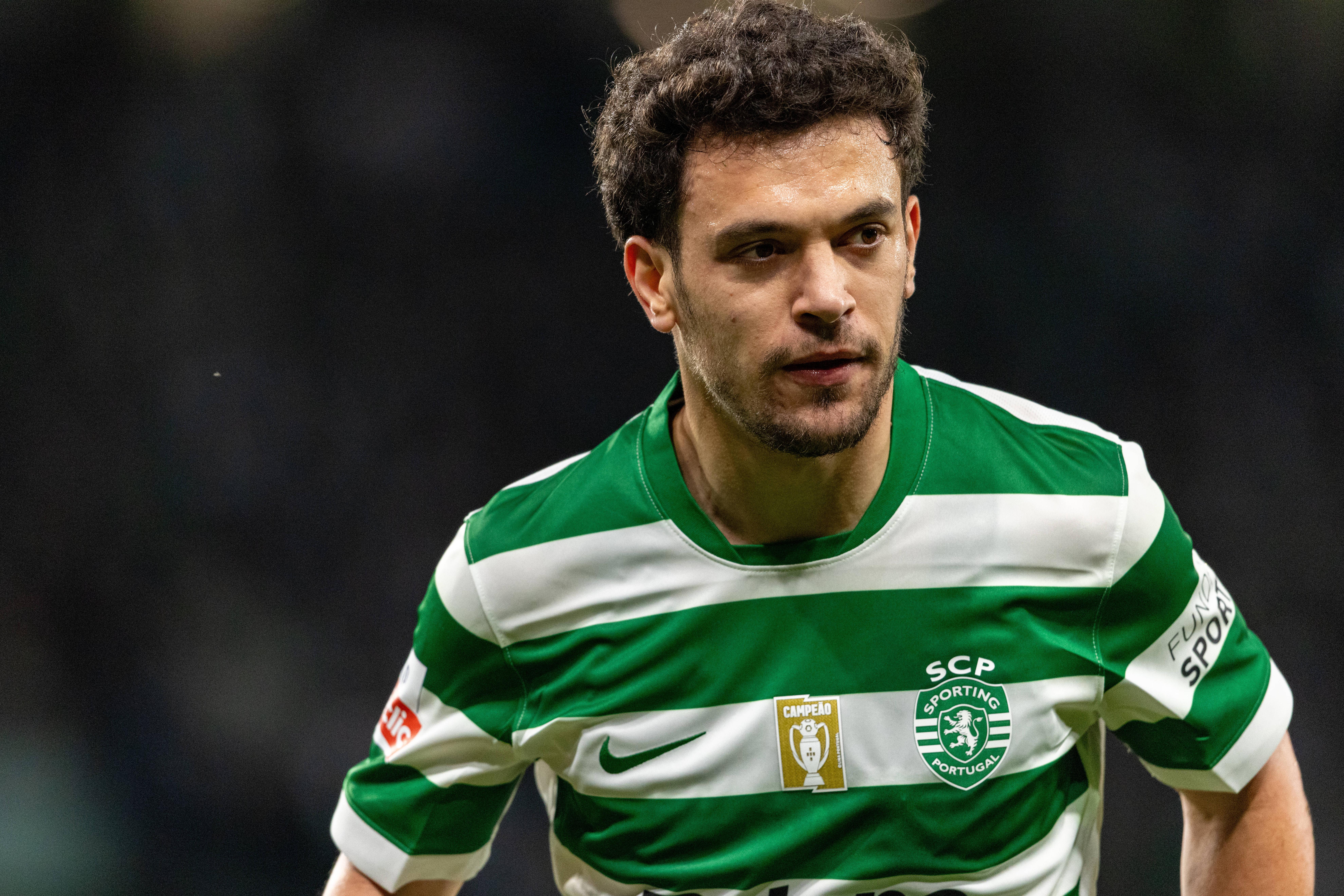 Pedro Gonçalves, de 27 anos, soma 239 jogos pelos leões - Foto: IMAGO
