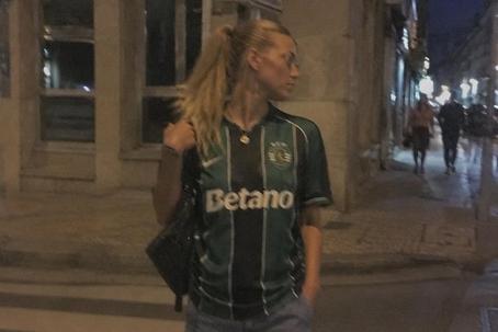 Magui Corceiro é  conhecida adepta do Sporting (Foto DR)