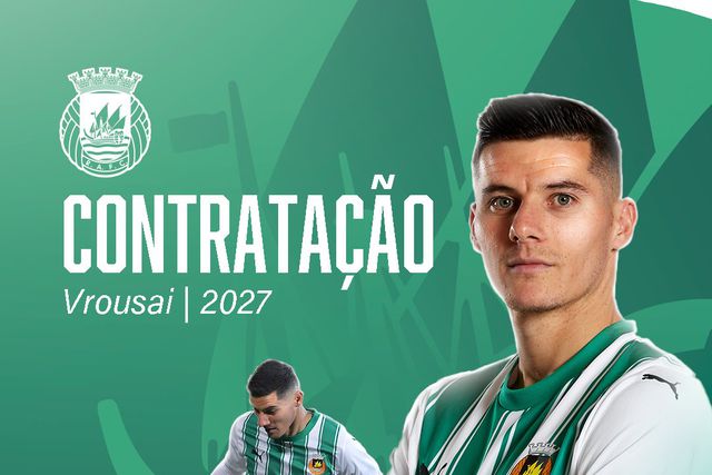 Oficial: Vrousai fica em definitivo