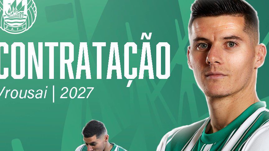 Oficial: Vrousai fica em definitivo