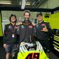 Keanu Reeves de visita às boxes da Ducati no GP da Alemanha