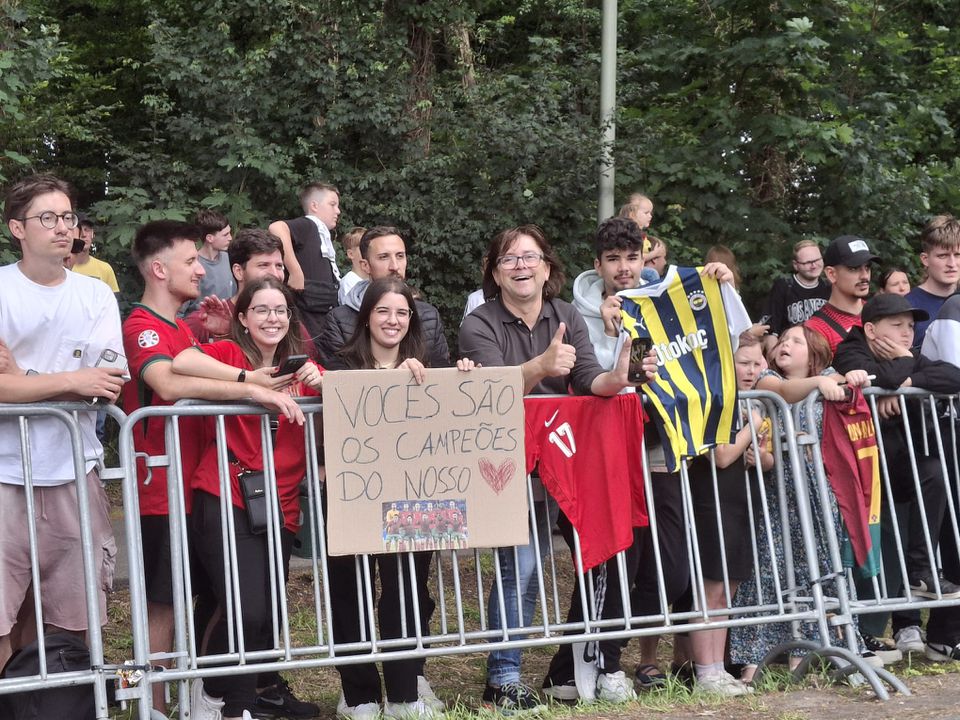 Ronaldo e outros jogadores já começaram a sair de Marienfeld