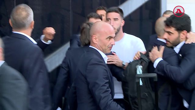 A chegada da Seleção a Lisboa