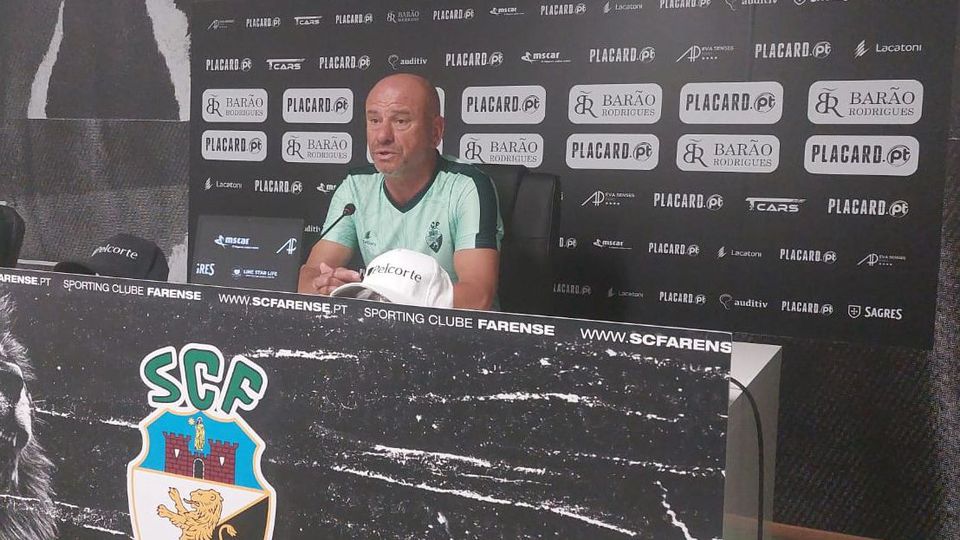 Farense: «Não temos muito tempo para lamentarmo-nos», assinala José Mota