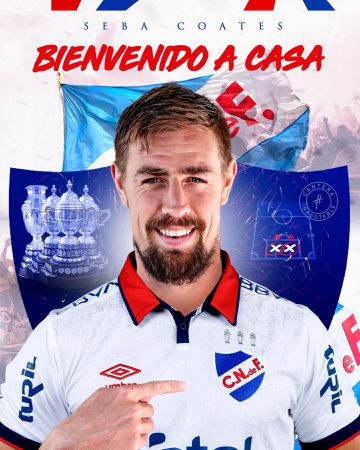 Nacional e Taça dos Libertadores anunciam contratação de Coates