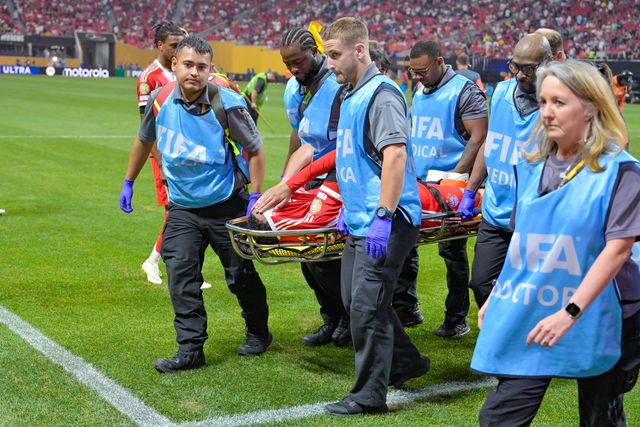 Musiala foi transportado ao hospital em Atlanta, mas vai ser operado na Alemanha