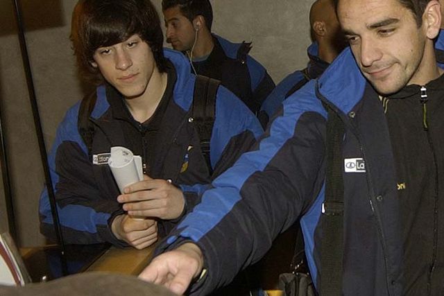 Pizzi e Rui Borges quando ambos jogavam no Bragança (A BOLA)