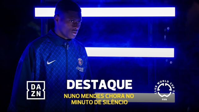 Pesar que não acaba: Nuno Mendes luta contra as lágrimas no silêncio por Jota e André