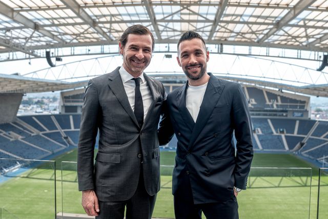 André Villas-Boas apresenta o novo treinador, Francesco Farioli (foto: FC Porto)