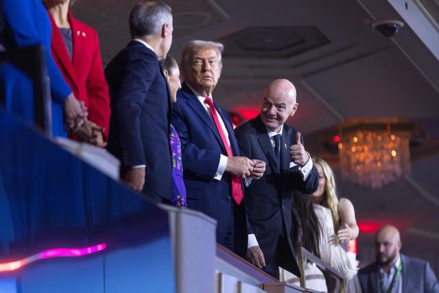 Trump e Infantino
