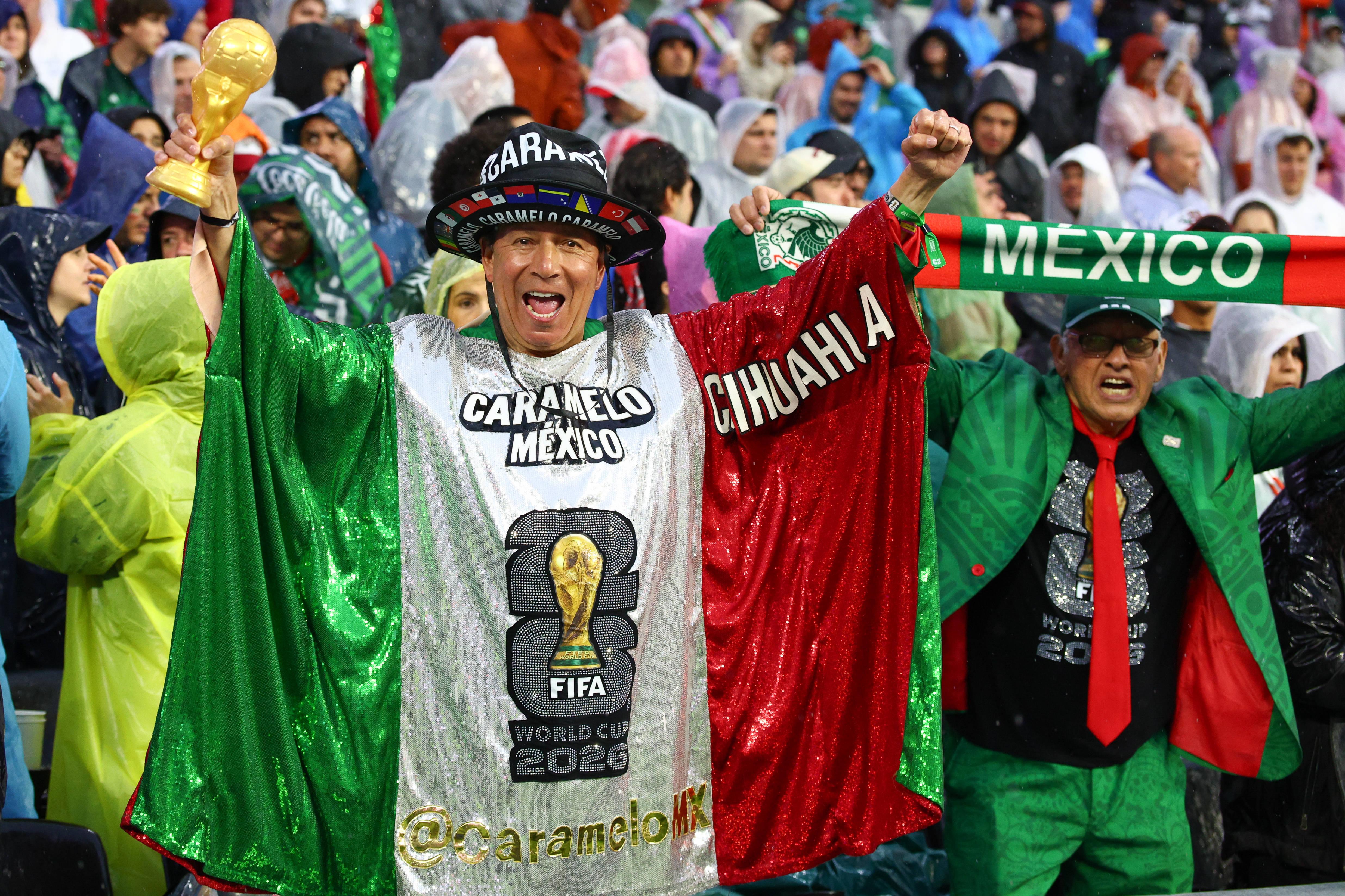 As melhores imagens do México-Inglaterra