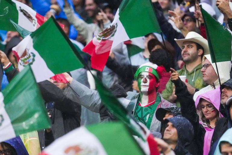 As melhores imagens do México-Inglaterra
